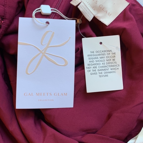 NWT Gal Meets Glam Casey sequin Jumpsuit 14 - Picture 10 of 12